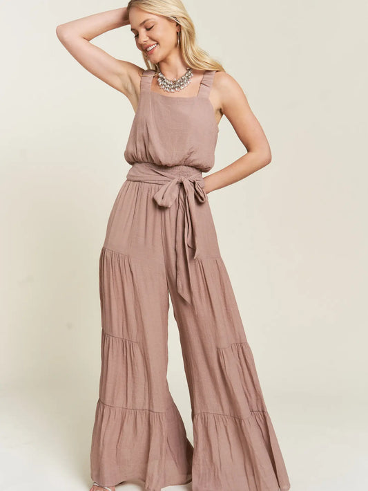 Tiered Jumpsuit