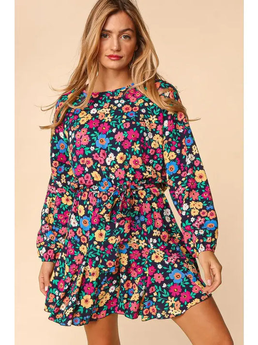 Plus Size Floral Romper